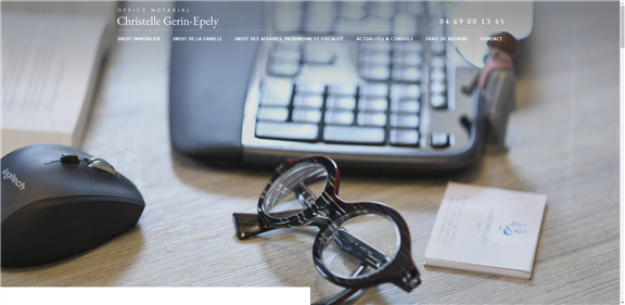 Christelle Gerin-Epely, notaire à Exully