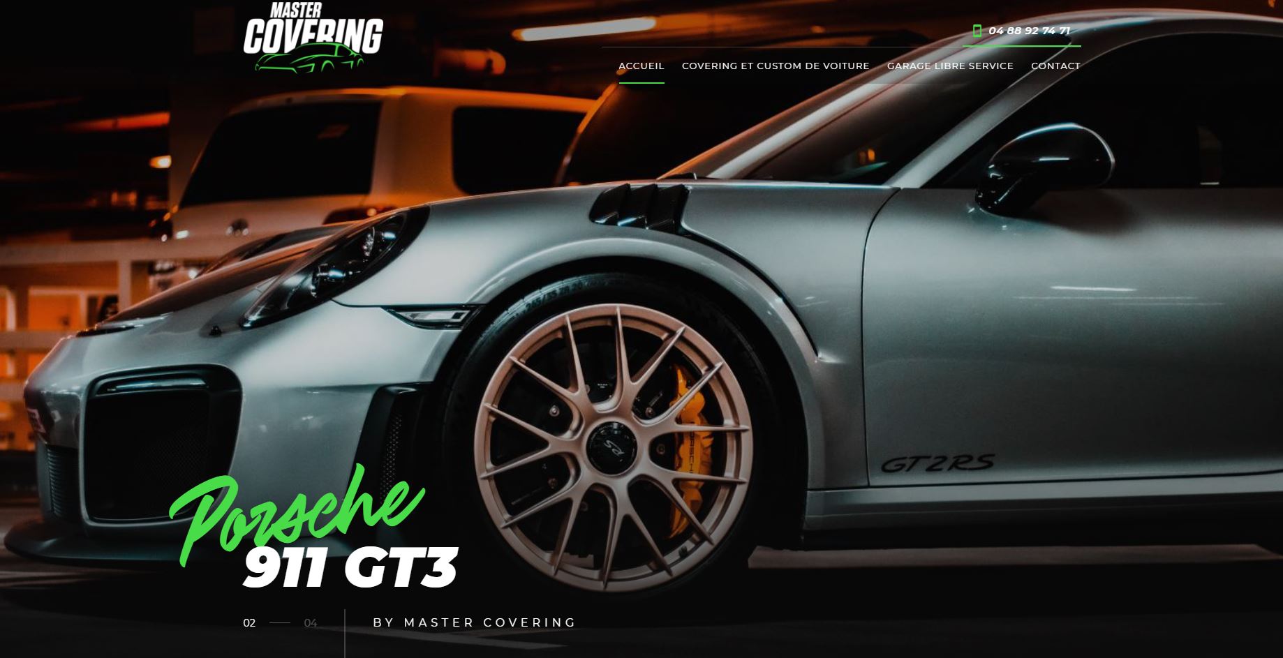 Covering de voitures dans la région de l'Occitanie