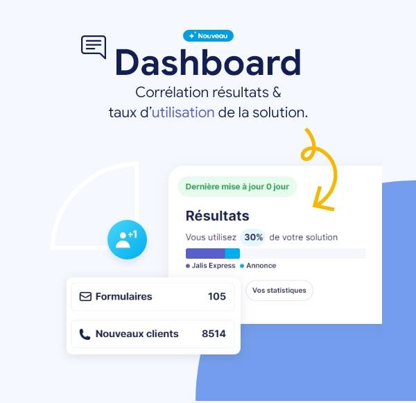 Gérez tous vos sites internet Jalis au même endroit.