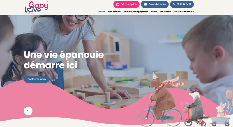 crèche privée à Escalquens - Baby Love