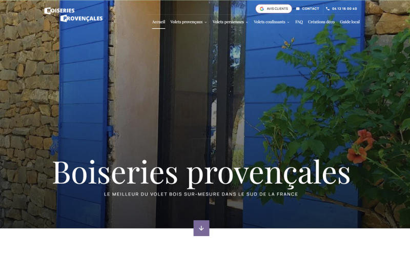 Avis Jalis - Société BOISERIES PROVENCALES
