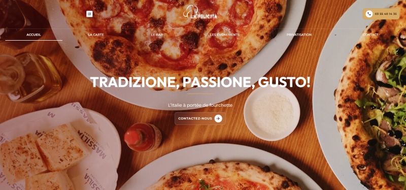 expert en cuisine italienne et pizzas