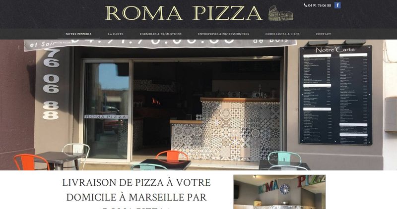 livraison de pizza cuite au feu de bois à marseille
