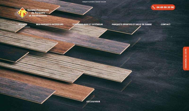 Installation de parquet en bois à Toulon