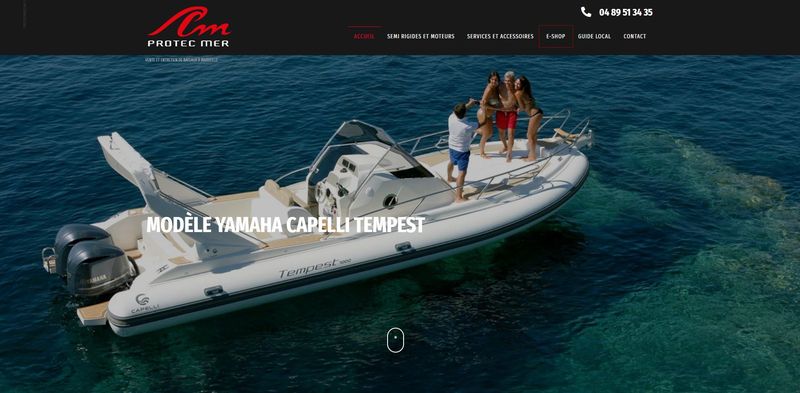 Vente de bateaux et moteurs à Marseille - Protecmer