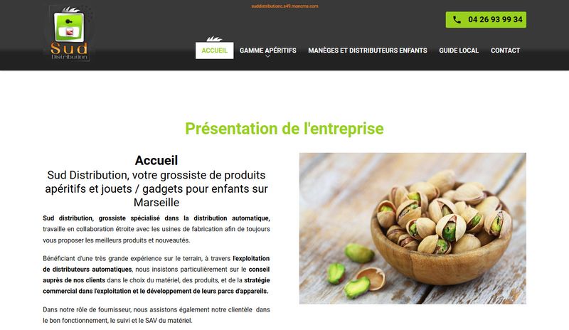 Grossiste de produits apéritifs sur Paris - Sud Distribution
