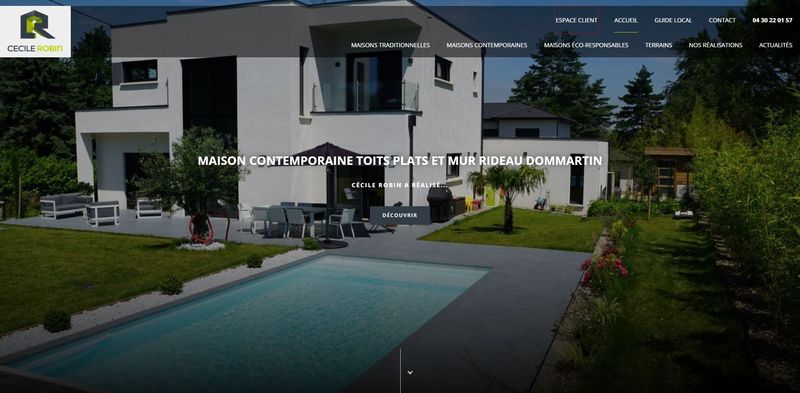 Constructeur de maisons pour primo-accédant vers Lyon - Cécile Robin