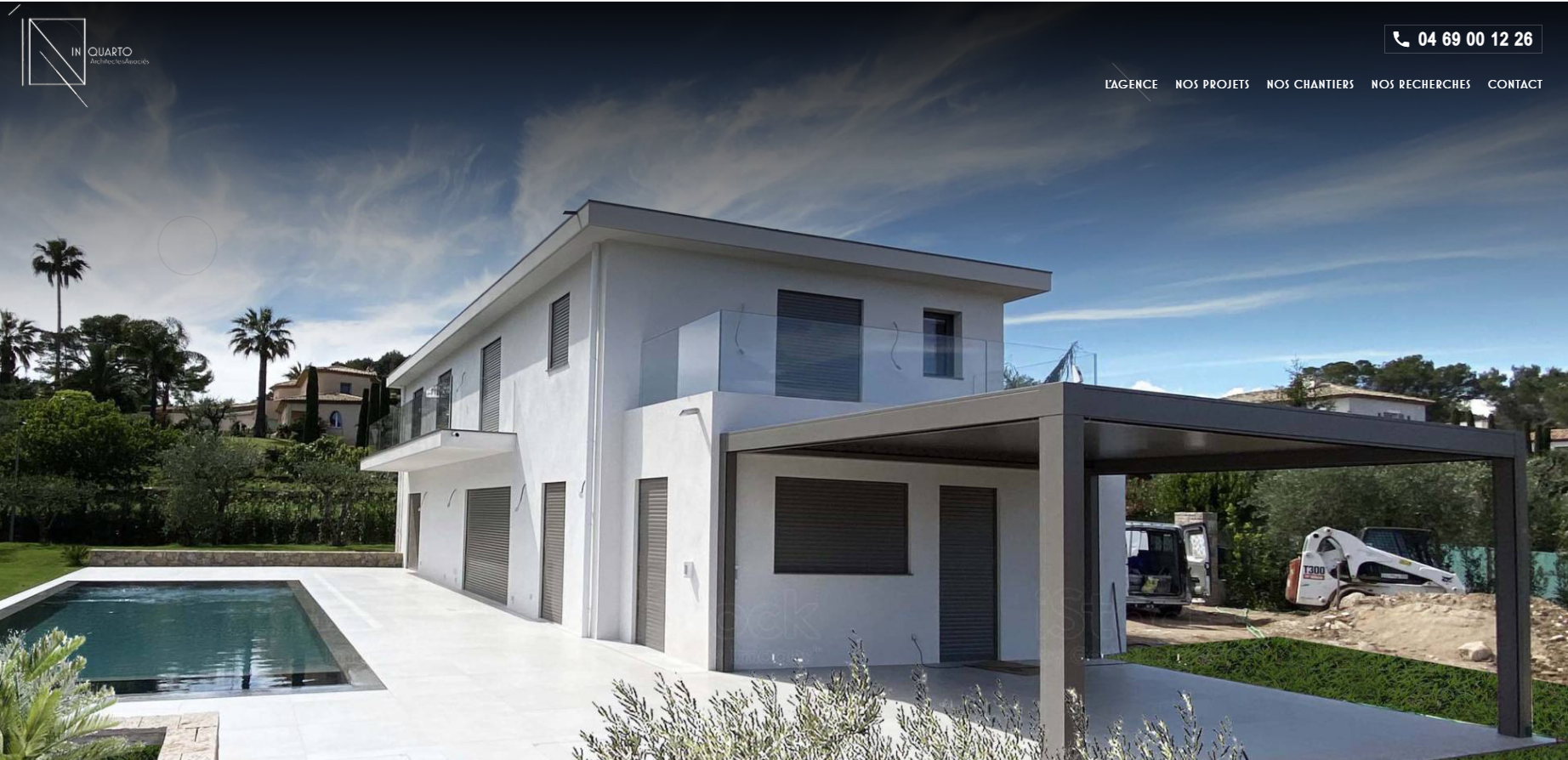 architecte pour construction villa de luxe cannes