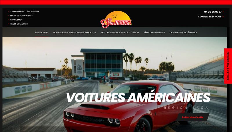 Importateur de voitures américaines à Gréasque - Sun Motors