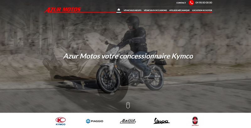 Vente scooter Kymco et Piaggio à Sanary -  Azur Motos