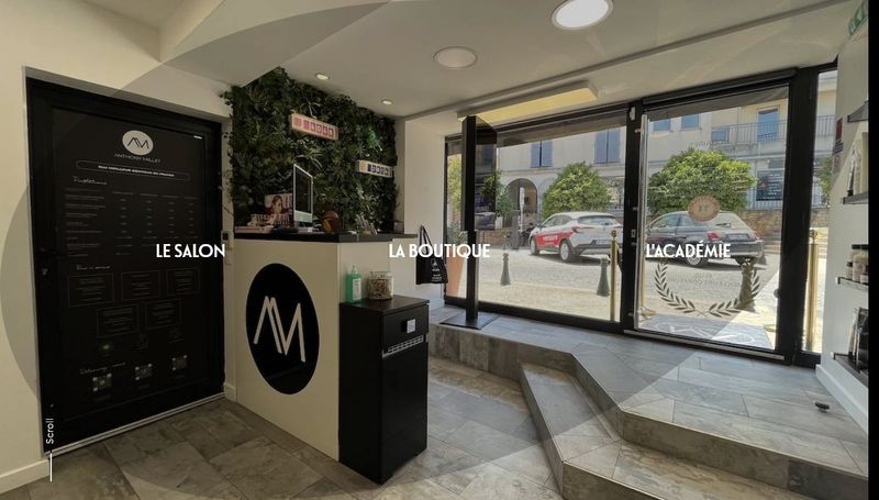 Création de site pour Anthony Millet, coiffeur coloriste à Six-Fours-les-Plages