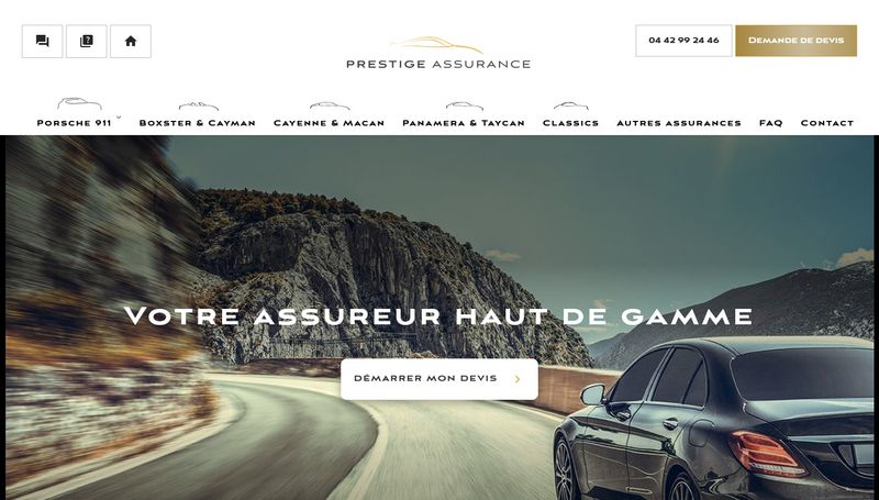 Assurances pour véhicules sportifs au meilleur tarif - Prestige Assurance