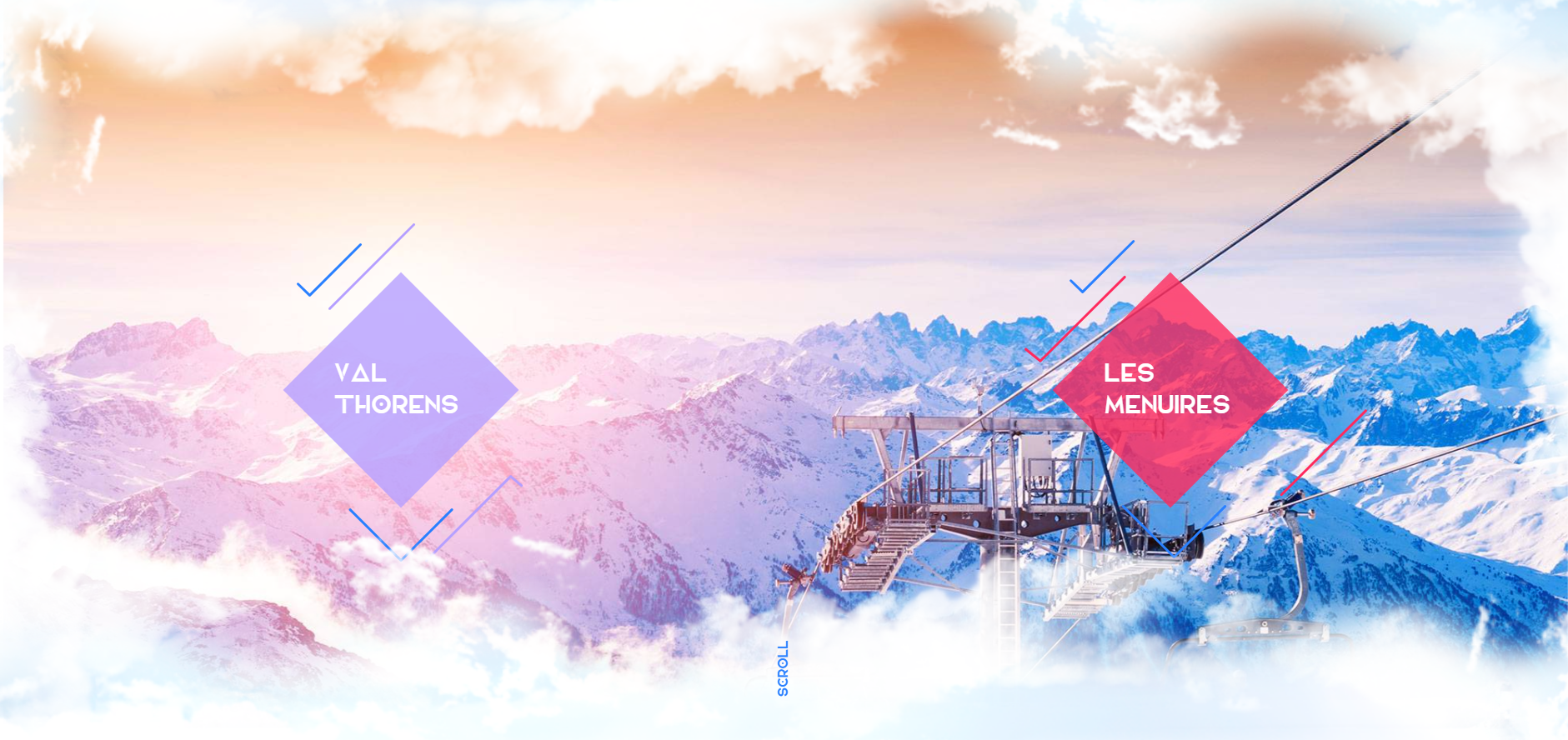 Création d'un site internet pour PLP Sport, skishop pour réservation de matériel de ski à Val Thorens