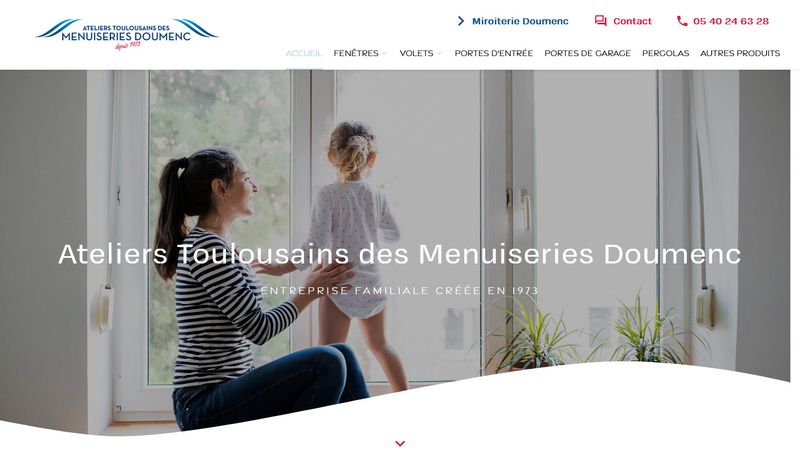 Trouver un fabricant de menuiseries à Toulouse - Menuiseries Doumenc