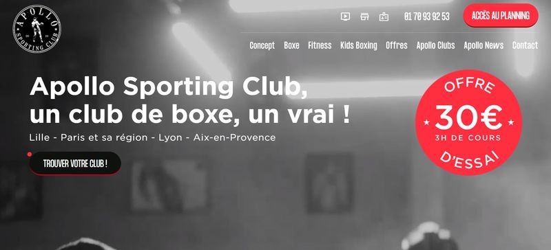 salle de boxe et fitness à Paris 11