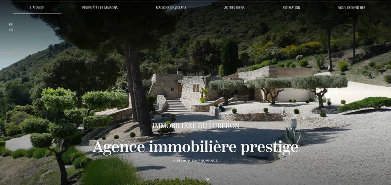 immobilier de luxe dans le Luberon