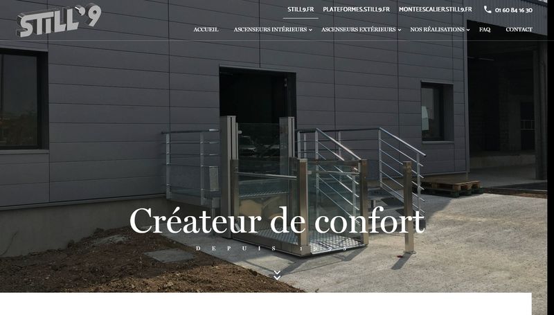 Ascenseur privatif et monte-escalier en Île-de-France - Still'9