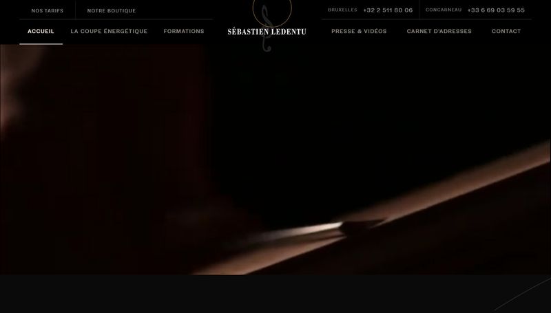 Coiffure énergétique à Bruxelles - Sébastien Ledentu
