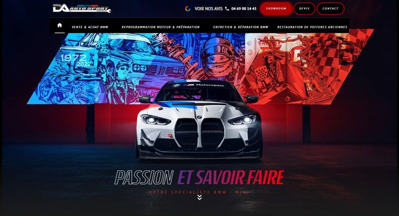 D.A AUTO SPORT : garage BMW vers Lyon