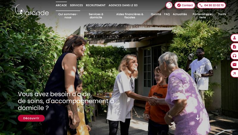 Association d'aide à la personne autour de Marseille et les Bouches-du-Rhône - Arcade Assistances Services