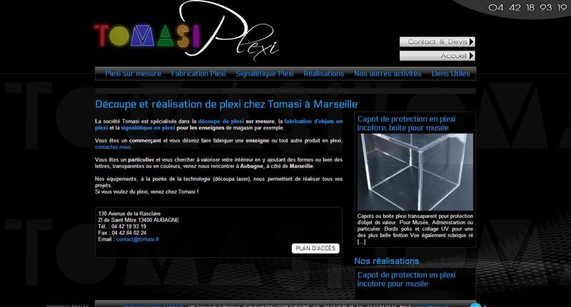Vente de plexi à la découpe à Marseille - Tomasi Plexi Neon
