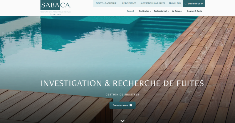 Détection de fuite d'eau Paris