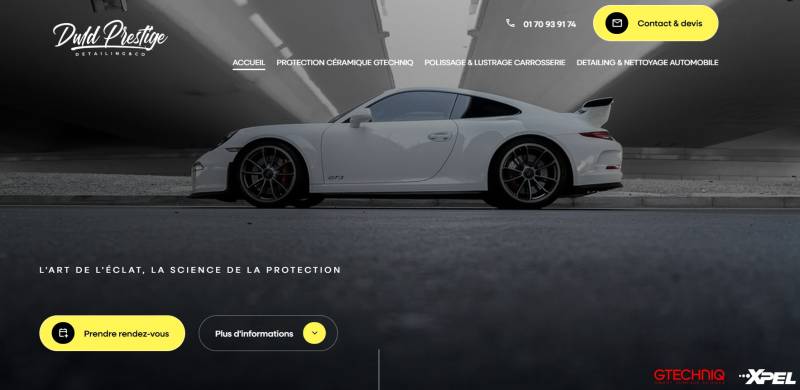 Expert en detailing et protection céramique Gtechniq pour auto et moto à Sancy les Meaux proche de Coulommiers