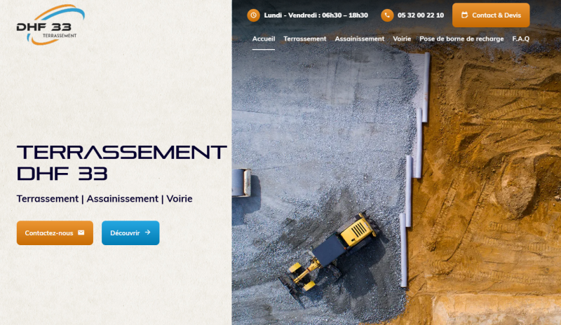 DHF33 Terrassement