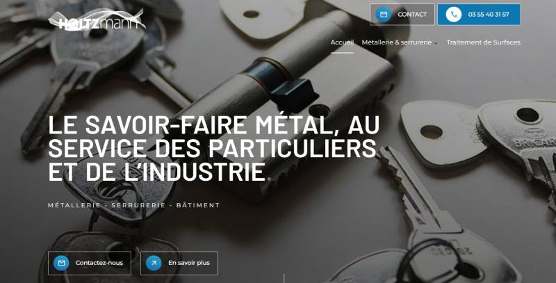 Holtzmann & Fils : Fabricant de structures métalliques et traitement de surface industriel à Strasbourg proche de Molsheim et le Bas-Rhin