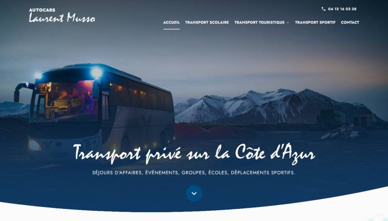 Autocars Laurent Musso, compagnie d'autocar près de Mandelieu-la-Napoule