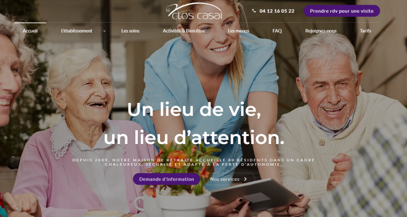 maison de retraite à Marignier