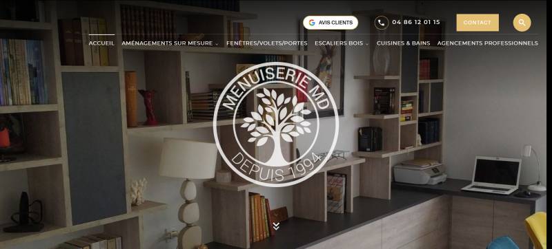 Artisan menuisier à Marseille - Menuiserie MD