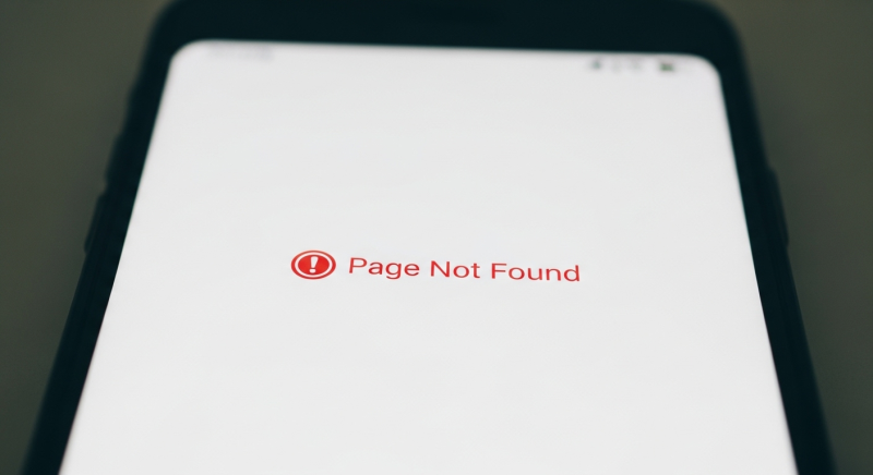 ne supprimez pas les pages de votre site web 