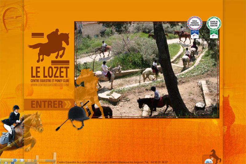 Le centre equestre le lozet
