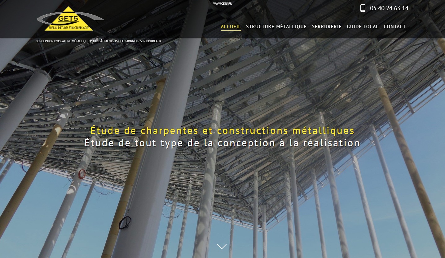 conception de toitures métalliques Bordeaux