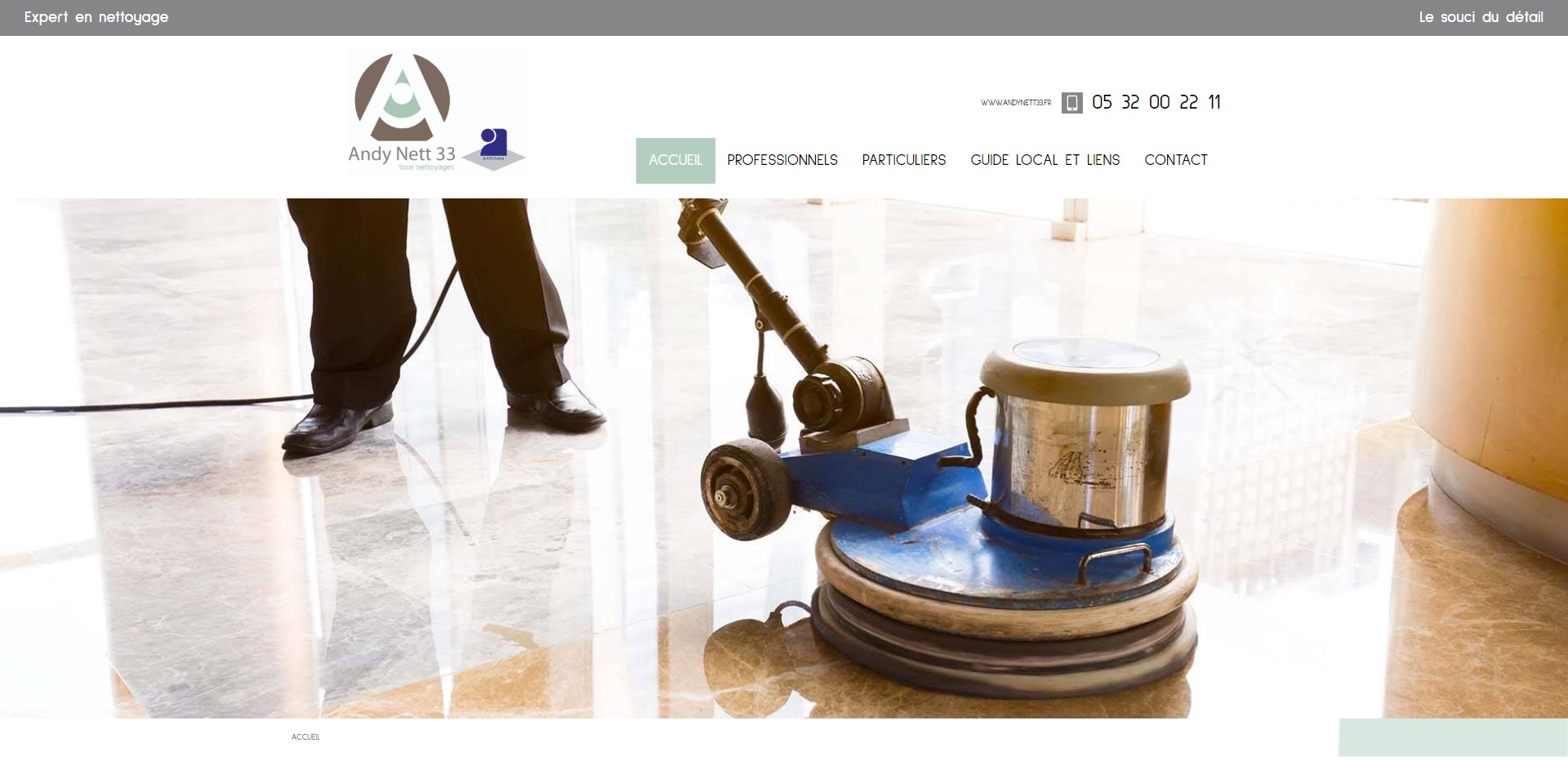 ANDY NETT 33 entreprise de nettoyage et d'entretien pour les professionnels en Gironde