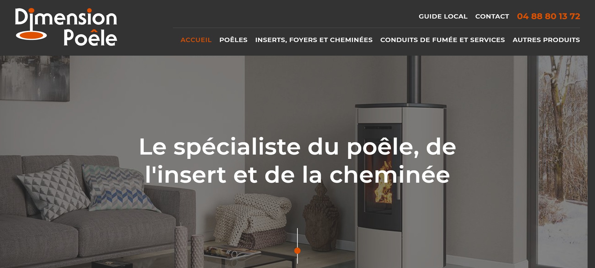 Magasin de poêles et cheminées design Montpellier