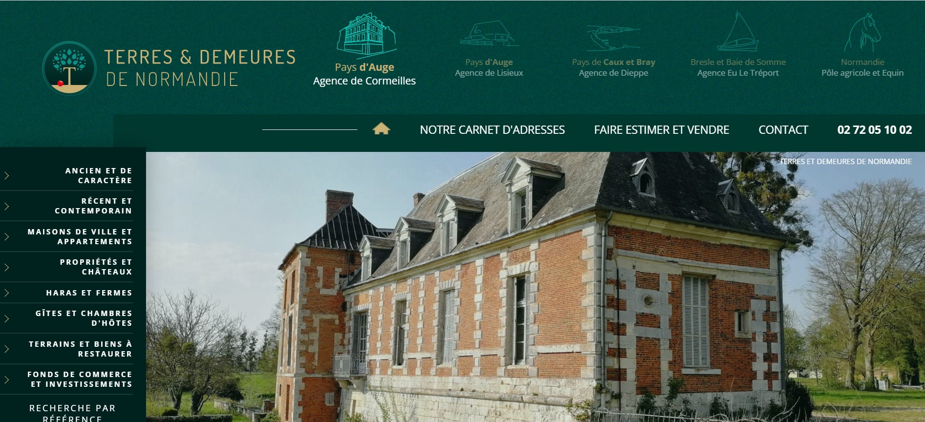 Agence Immobilière en Normandie ; maison secondaire, de luxe, etc