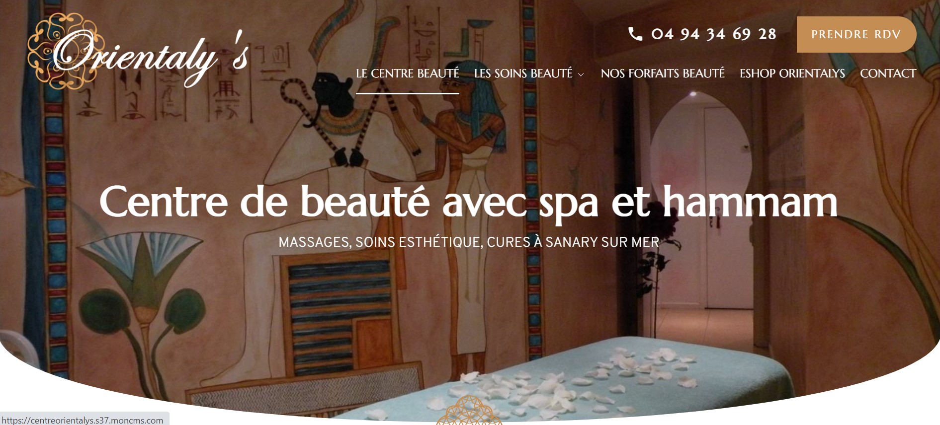 Centre Orientaly's, institut de beauté avec hammam marocain à Sanary-sur-MEr