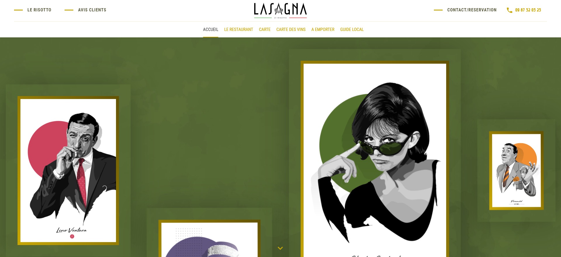 Création d’un site web pour le restaurant Le Lasagna à Bordeaux 