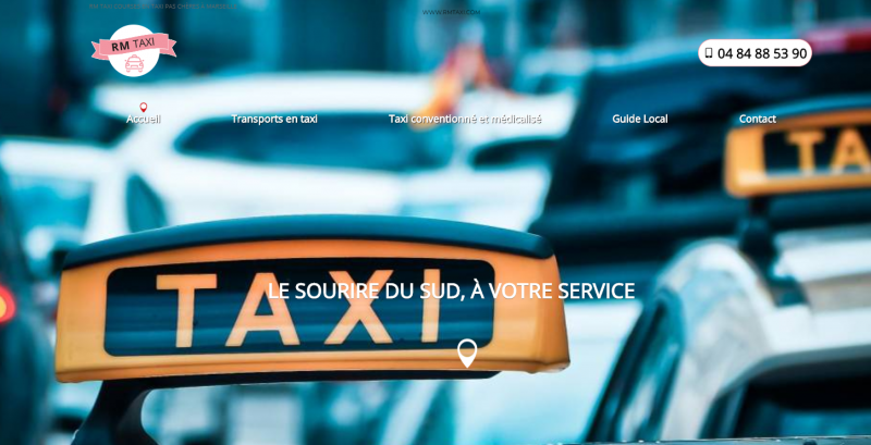 RM Taxi réservation de taxis avec prix fixes Marseille