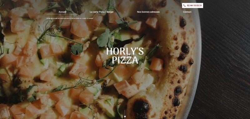 Restaurant pizzeria en bord de mer, livraison de pizza à domicile - Le Havre - Horly's Pizza