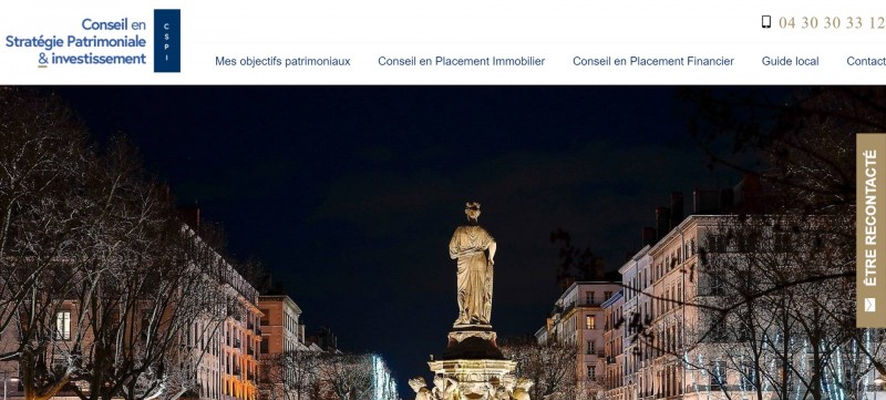 Cabinet de conseil en stratégie patrimoniale et investissement CSPI à Lyon 4