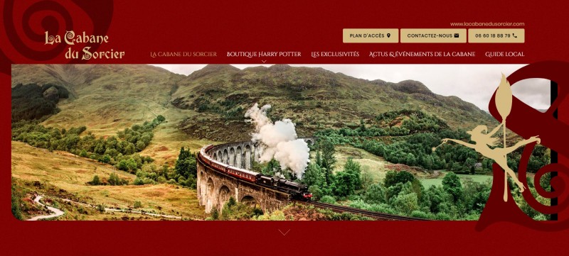 Boutique Harry Potter la Cabane du Sorcier à la Crau dans le Var 