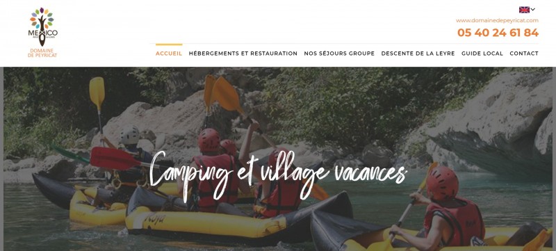 Le Domaine de Peyricat camping et village vacances écologique à Sabres dans les Landes dans le Sud-Ouest de la France