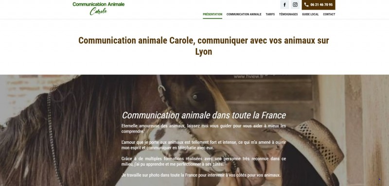 Communication Animale Carole, communiquez avec vos animaux 