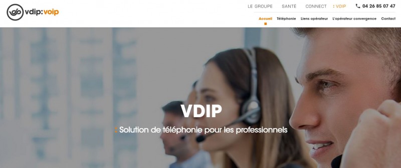 VDIP solution de téléphonie pour pros