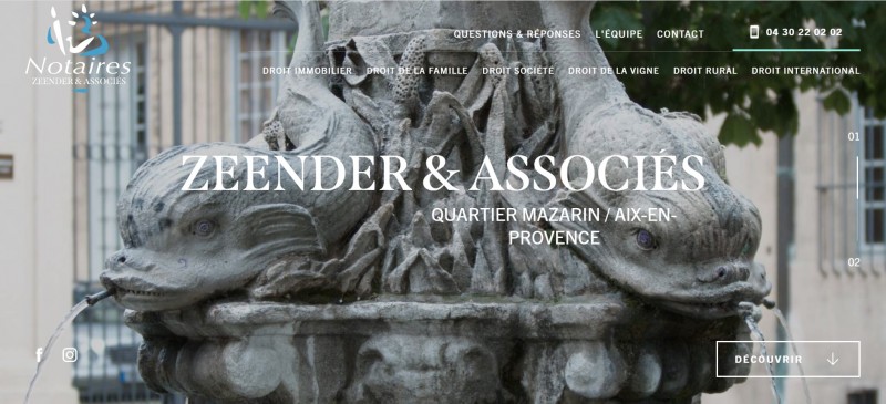 Notaire en droit de la famille pour testament et succession à Aix en Provence