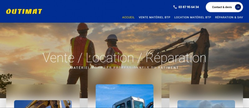 vente, location et réparation de matériel pour entreprises du BTP et particuliers en Alsace et Moselle