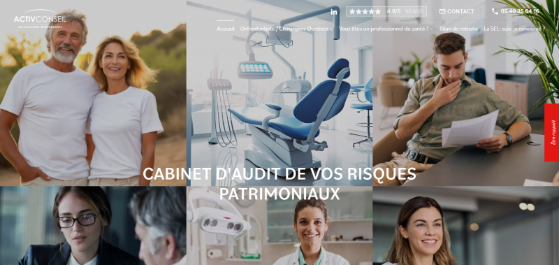 Courtier en assurance pour professionnels de la santé à Bordeaux Activ conseil